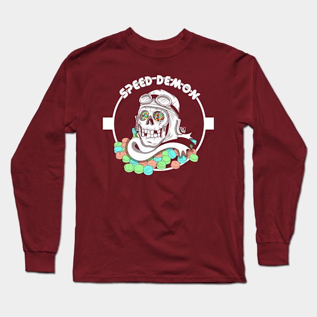 Speed Deaemoean Long Sleeve T-Shirt by Ohhmeed